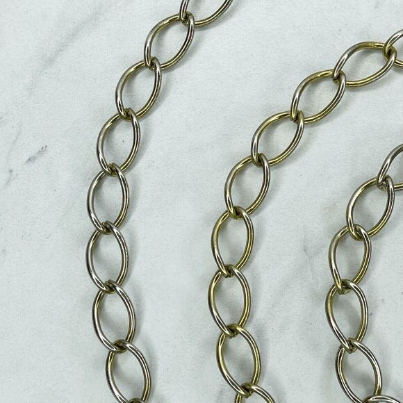 Gold Tone George Washington Coin Chain Link Belt Small (S) ✨ - Picture 11 of 12